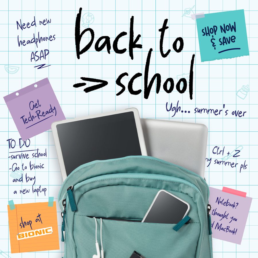 Bionic Back to School 2025 campaign