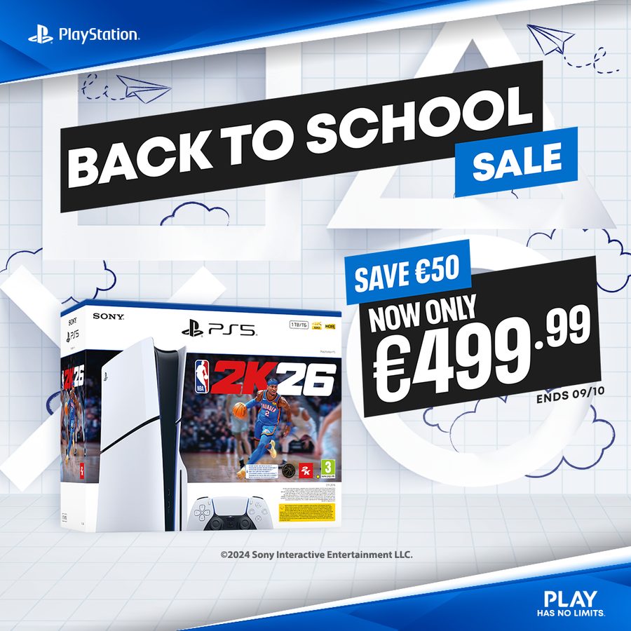 Bionic x PlayStation Back to School promotion
